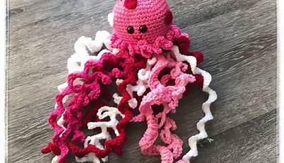 Crochet Valentine Jellyfish