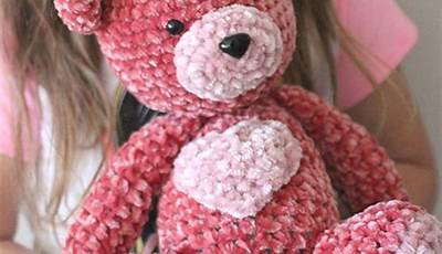 Crochet Valentine Stuffed Animals