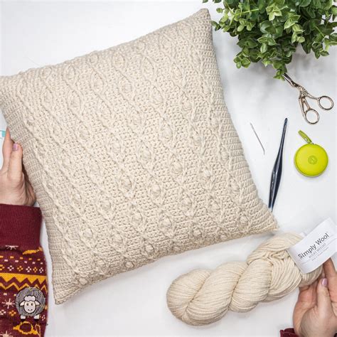Crochet A Throw Pillow