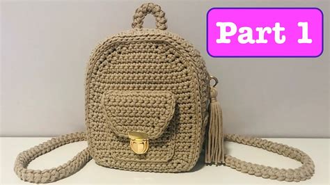 Crochet Backpack Youtube