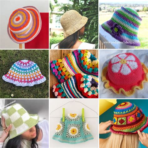 Crochet Bucket Hat Patterns For Beginners