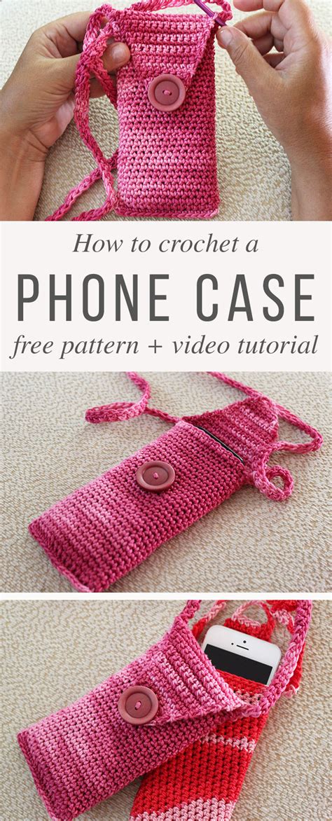 Crochet Cell Phone Case Pattern Free