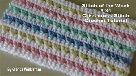 Crochet Criss Cross Stitch Tutorial