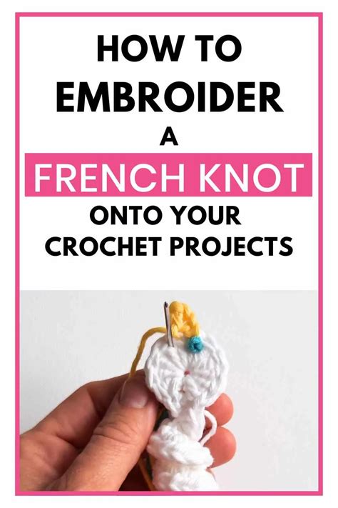 Crochet French Knot Tutorial