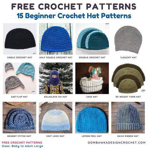 Crochet Hat Patterns for Beginners