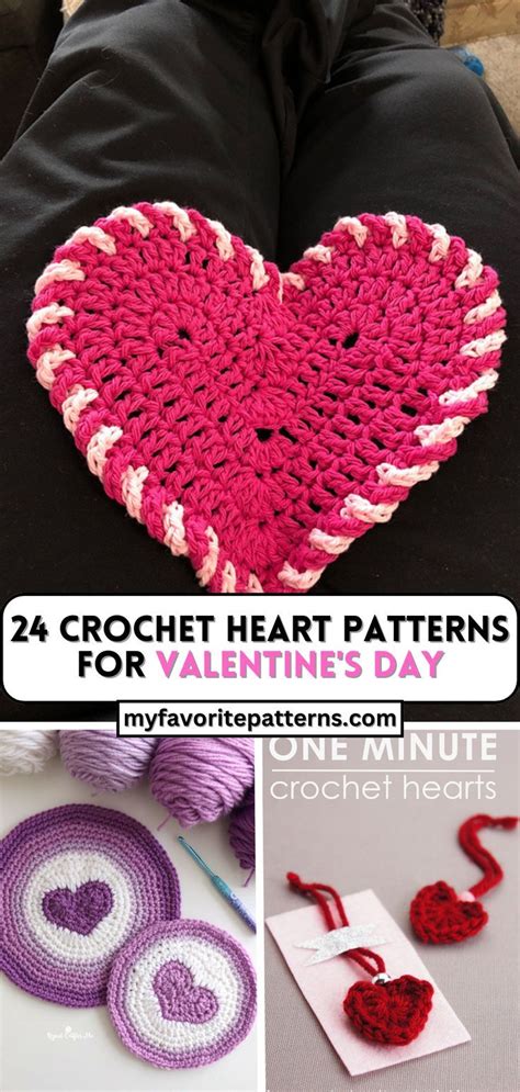 Crochet Heart Pattern Tablecloth