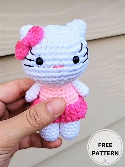 Crochet Hello Kitty Pattern Free