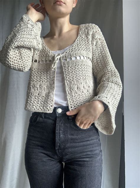 Crochet Jacket Sweater Design