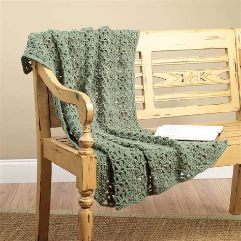 Crochet Lacy Throw