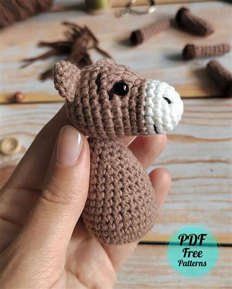 Crochet Mini Horse Pattern Free
