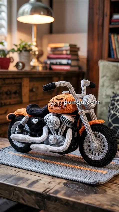 Crochet Motorcycle