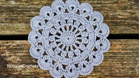 Crochet Pattern Doily Easy