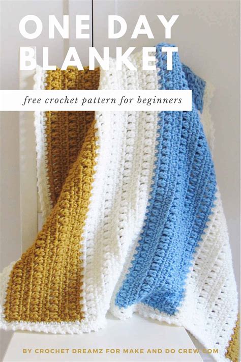Crochet Pattern For Day Blanket
