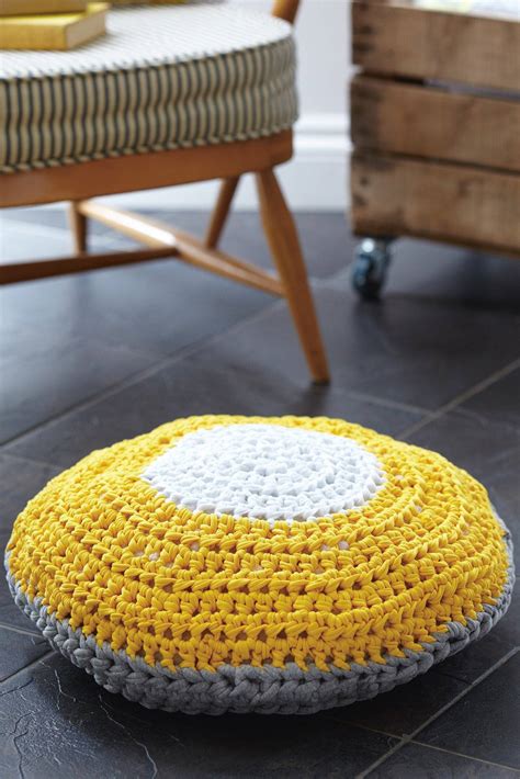 Crochet Pattern For Floor Cushion