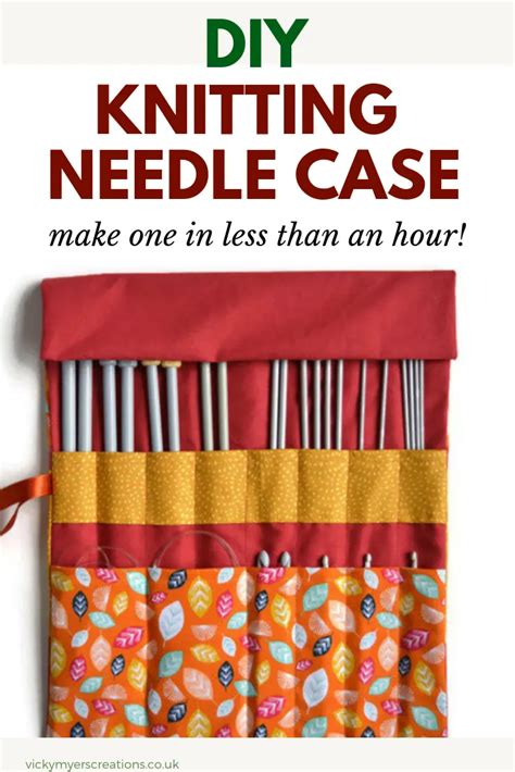 Crochet Pattern For Knitting Needle Case