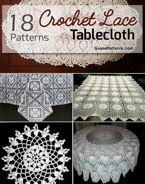 Crochet Pattern For Lace Tablecloth