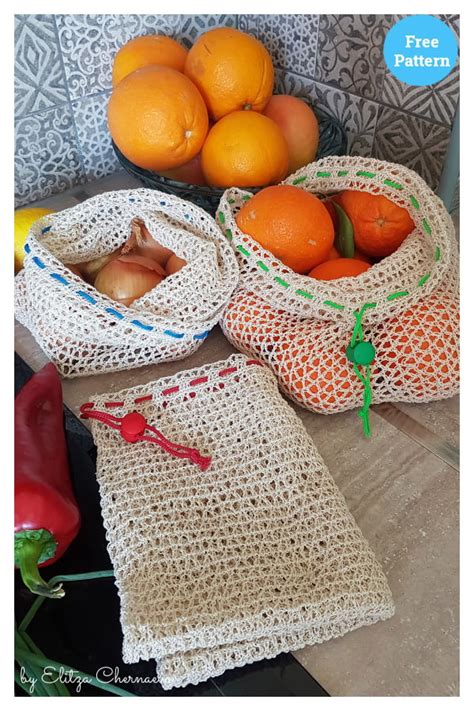 Crochet Pattern Produce Bag