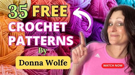 Crochet Patterns By Donna Wolfe