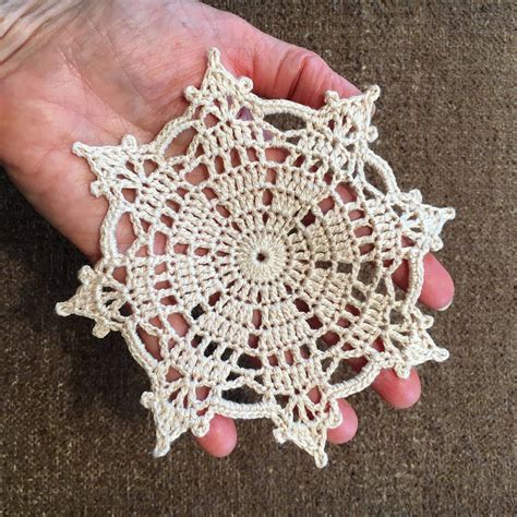 Crochet Patterns Coasters Doilies