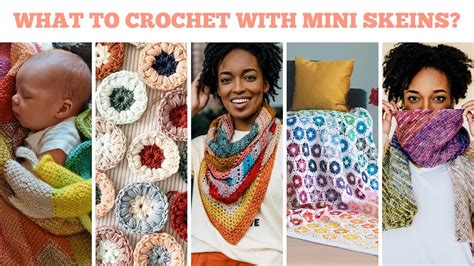 Crochet Patterns For Mini Skeins