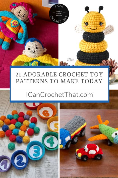 Crochet Patterns For Toys