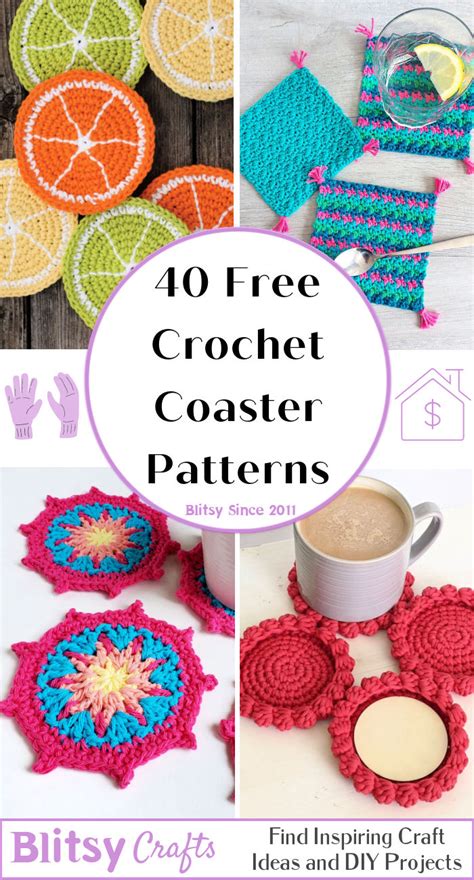 Crochet Patterns Of Coasters