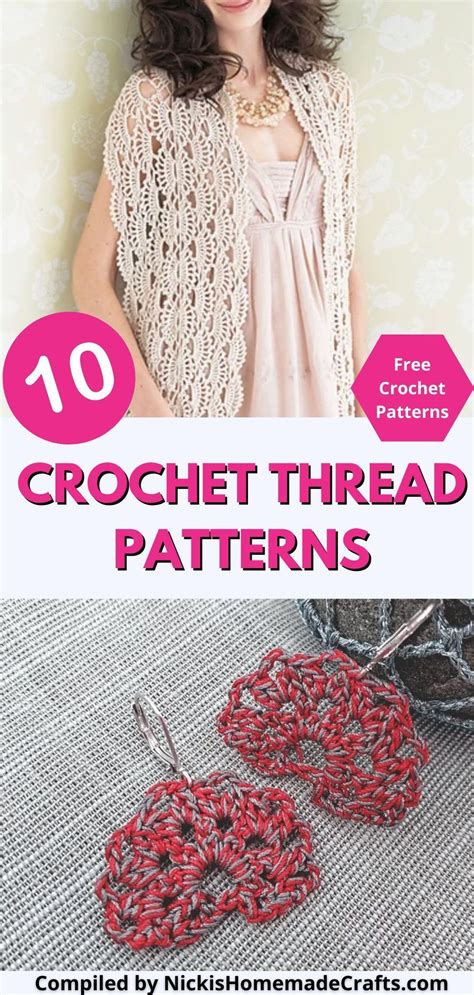 Crochet Patterns Using #10 Thread