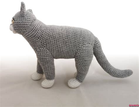 crochet realistic cat patterns