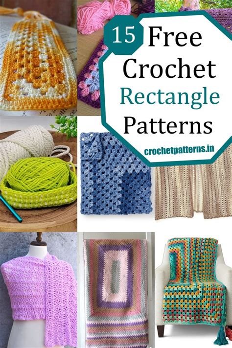 Crochet Rectangle Patterns Free