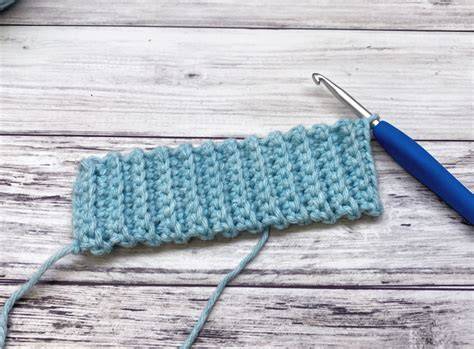 crochet ribbing