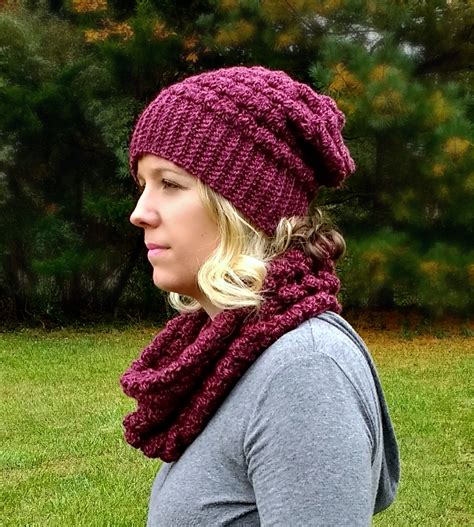 crochet slouchy beanie pattern free