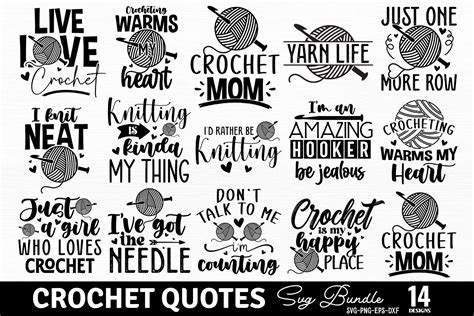 10 Must-Have Crochet SVG Designs for Your Next DIY Project | Enhance Your Crafting Game with These Trending Patterns