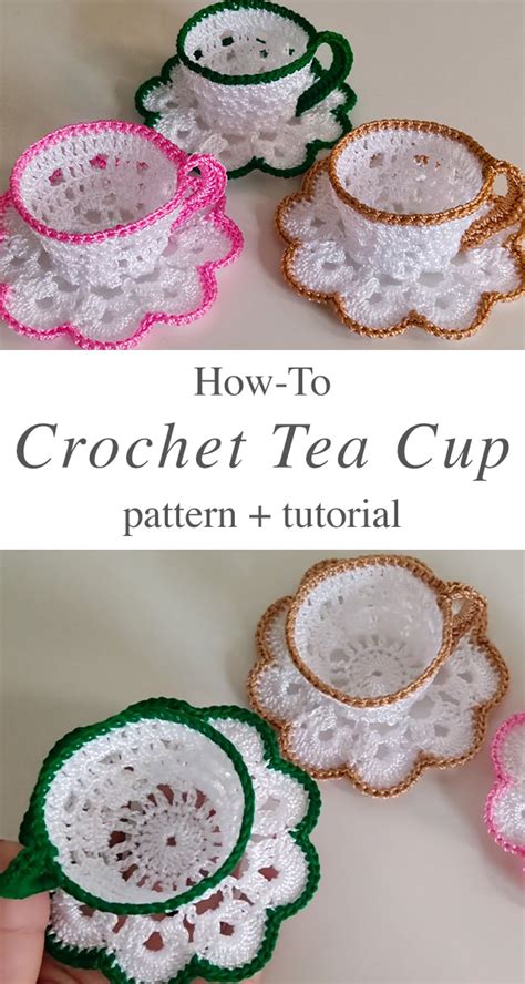 Crochet Teacup Free Pattern