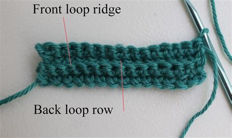 Crochet Through Back Loop