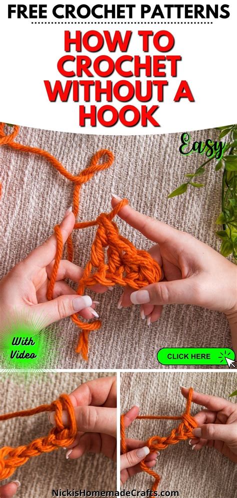 Crochet Tutorial Without Hook