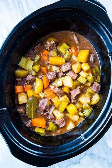 Crock Pot Beef Stew Simple