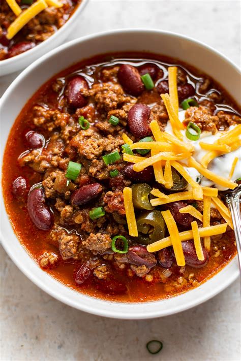 crock pot chili beans with ground beef