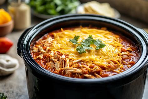 Crock Pot Layered Enchiladas