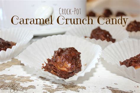 crockpot candy with caramel