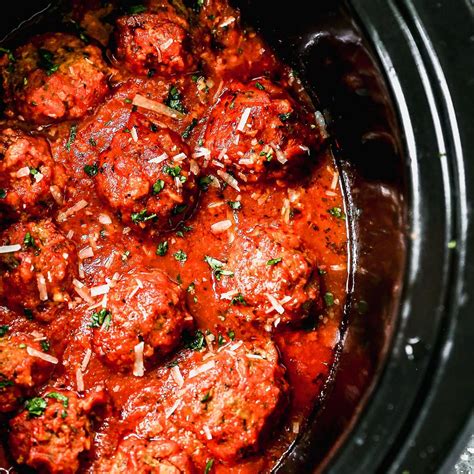 Crockpot Meatballs V