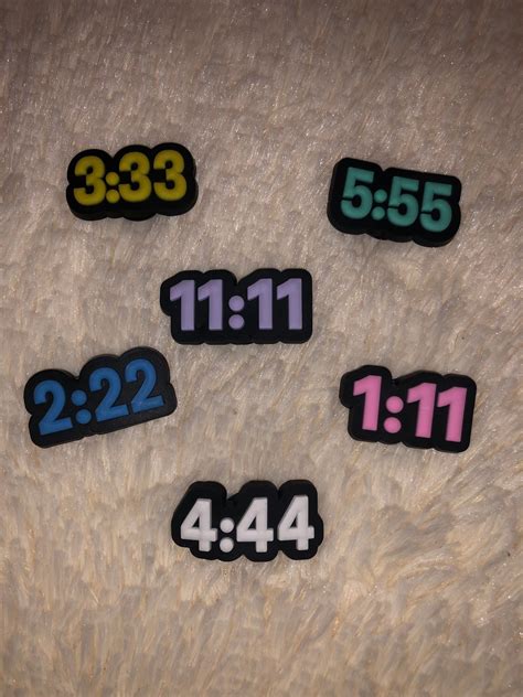 Crocs Charms Numbers
