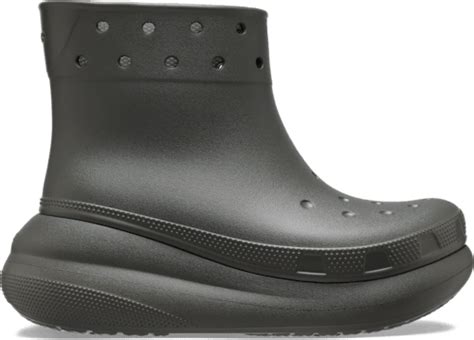 crocs classic crush boot women's olive boots