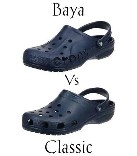 crocs classic vs baya