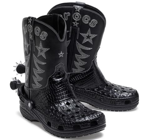 crocs cowboy boots for men