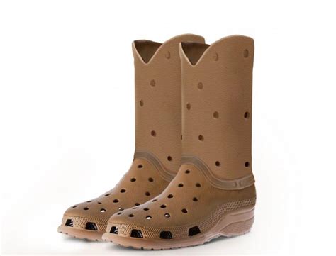 crocs cowboy boots men's