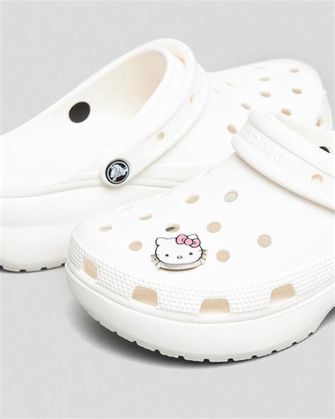 crocs hello kitty glitter