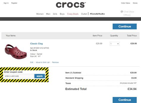 crocs promo code 2024