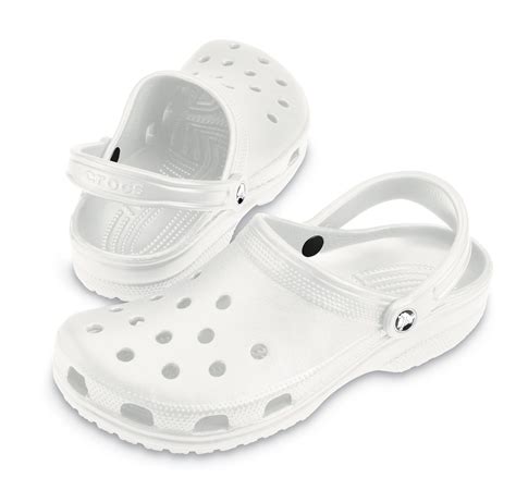 crocs shoes uk white