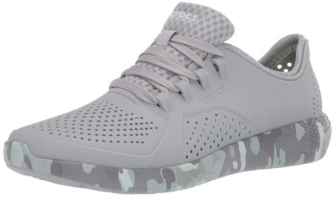 crocs tennis shoes grey