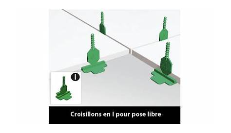 Kit autonivelant croisillons et cadrans PAVILIFT en croix